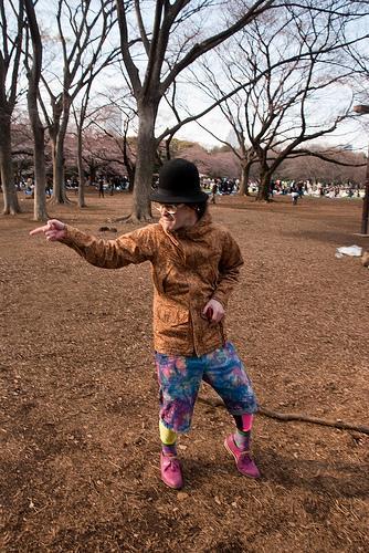 Hanami en Yoyogi Hanami en Yoyogi