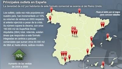 Outlets: La crisis les sienta bien