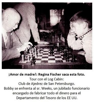 Bobby Fischer:    Más sobre sus primeros años (V)