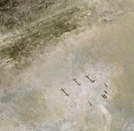 Escenas bíblicas desde el espacio exterior