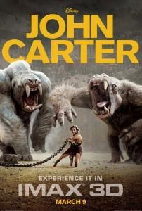 Nuevo póster IMAX 3D de John Carter