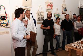 fotos inauguración Comercio Justo + Arte +  la subasta más Justa