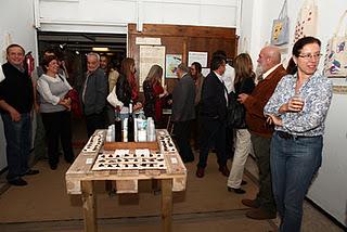 fotos inauguración Comercio Justo + Arte +  la subasta más Justa