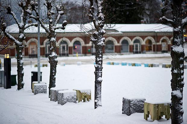 Nieve en Stortorget, Hamar