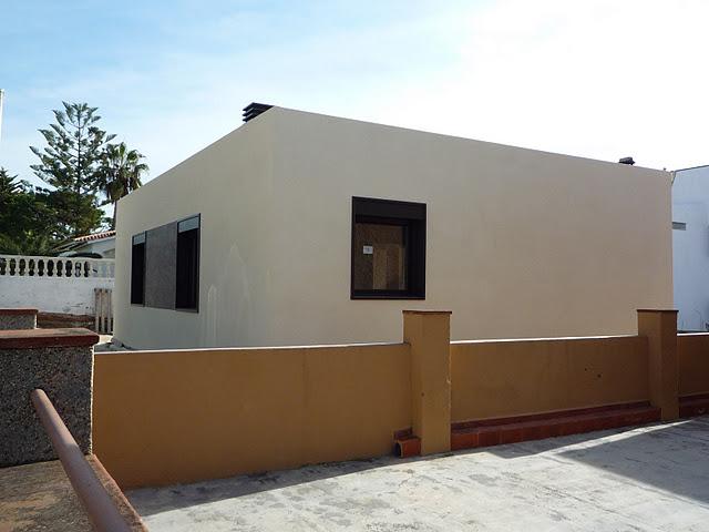 Casa Blochouse en Calafell-Acabando exteriores