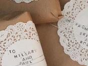 Envolver regalos blondas