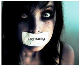 Stop eating, stop thinking, stop buying, stop, stop!
