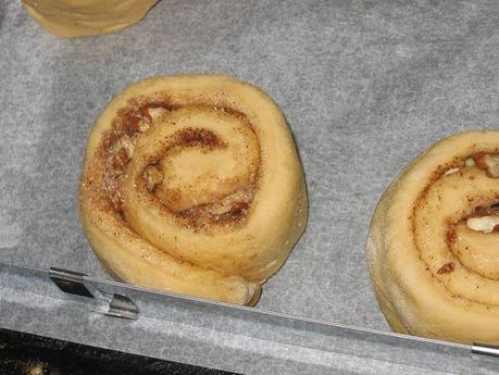 Rolls de canela y nueces - cinnamon roll