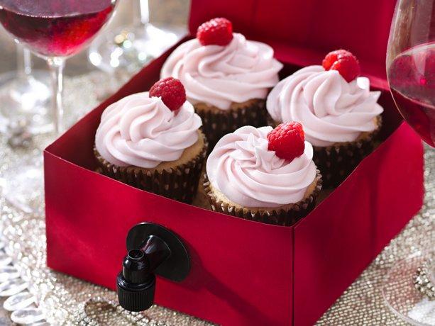Rosé Wine Cupcakes