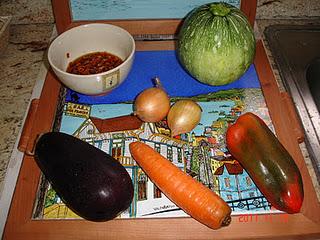 QUICHE DE VERDURAS CON TOMATITOS SECOS.
