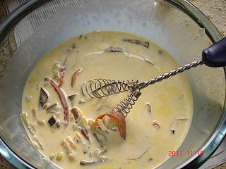 QUICHE DE VERDURAS CON TOMATITOS SECOS.