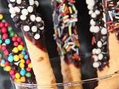 Barquillos chocolate