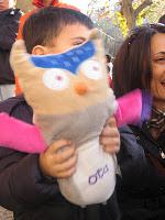 Ota, una lechuza con muchas ganas de divertirse