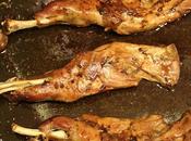 Cabrito asado. Receta navideña paletillas horno.