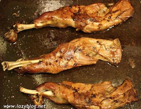 Cabrito asado. Receta navideña de paletillas al horno.