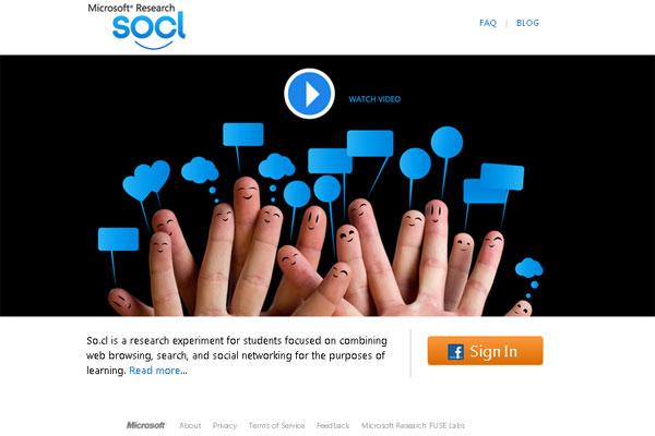Microsoft se estrena en las redes sociales con So.cl