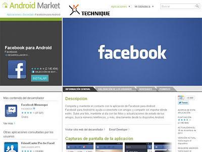 Facebook se actualiza para Android