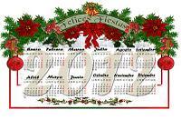 Calendario 2012 para escritorio