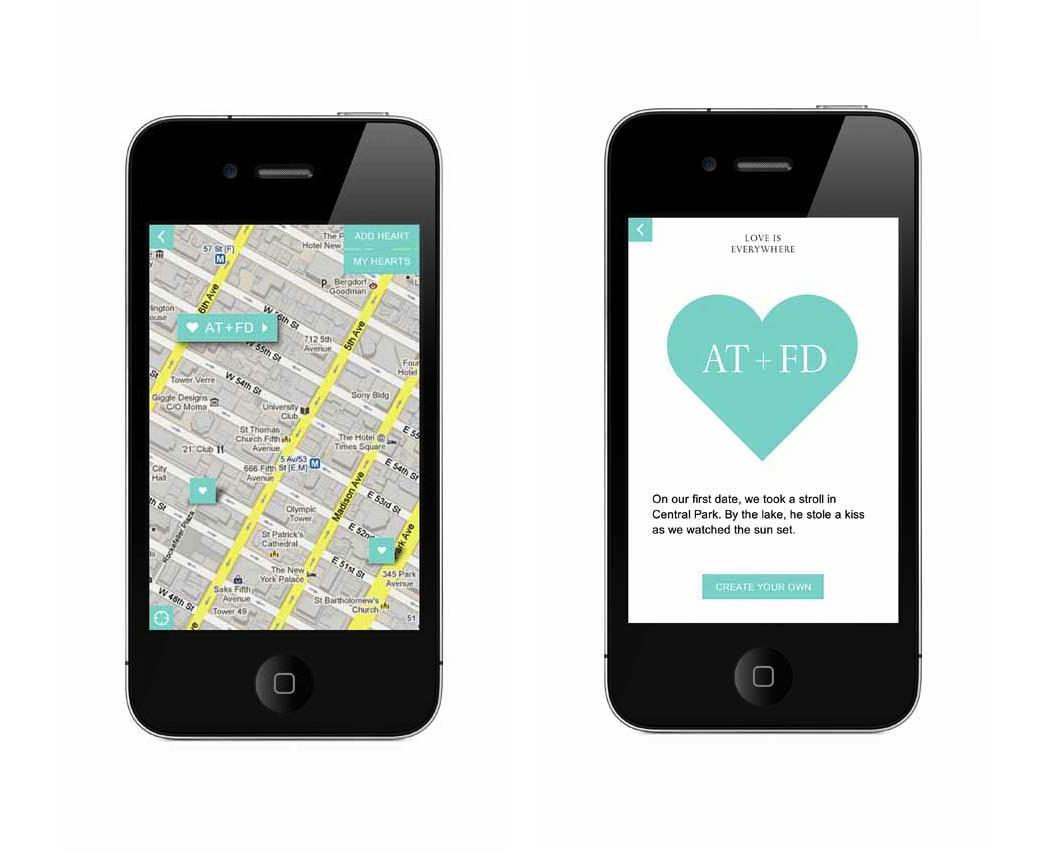 True Love. App by Tiffany & Co.