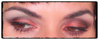 Navidad cálida: look en bronce y marrón