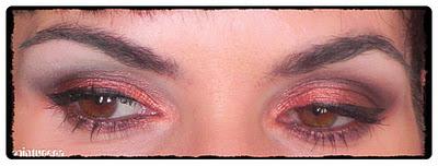 Navidad cálida: look en bronce y marrón