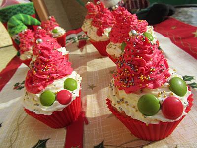 CUPCAKES PAPÁ NOEL