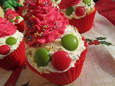 CUPCAKES PAPÁ NOEL