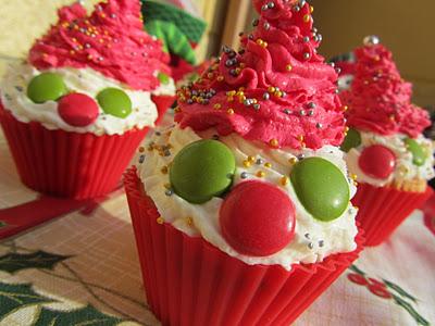 CUPCAKES PAPÁ NOEL