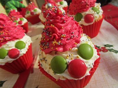 CUPCAKES PAPÁ NOEL