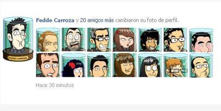 Muchos de los caricaturizados, han usado su cabeza como avatar de redes sociales Muchos de los caricaturizados, han usado su cabeza como avatar de redes sociales