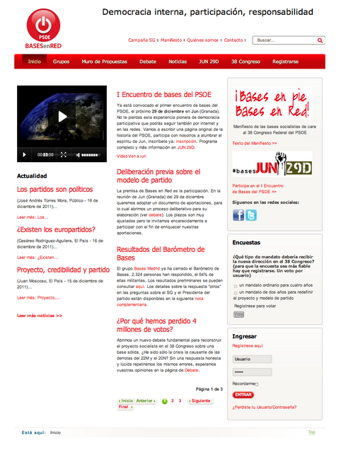 Bases en red... ¿será verdad?