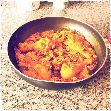 ARROZ CON POLLO Y VERDURAS