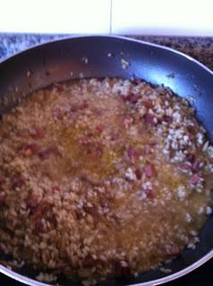 RISOTTO DE SETAS Y JAMÓN