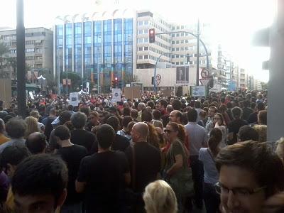 Manifestación 15-O: Alicante.