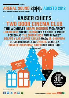 Kaiser Chiefs Estarán En El Arenal Sound 2012