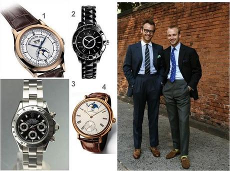 Complemento para hombres: el reloj