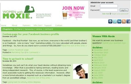 Mujeres 2.0 lideres con blogs de negocios online