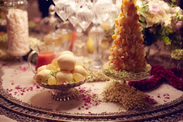 Indian Banquet: Opulencia de Channel.