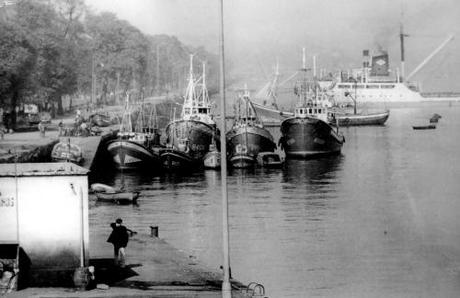 AVILES_PUERTO_1960_SMALL Desarrollo urbano de Avilés (Asturias)