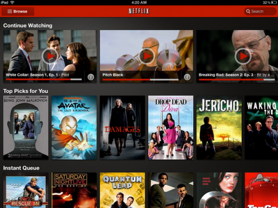 Netflix ya en iPad, iPhone y iPod Touch