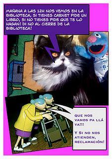 CONTRA EL CIERRE DE LA BIBLIOTECA ESPECIALIZADA EN LAS MUJERES CONTRA EL CIERRE DE LA BIBLIOTECA ESPECIALIZADA EN LAS MUJERES