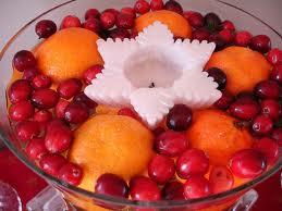 Frutas y Hortalizas para Adornar la Mesa en Navidad