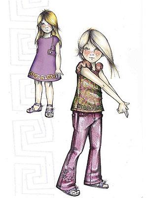 LOS NIÑOS YA PUEDEN VESTIRSE DE ''VERSACE''