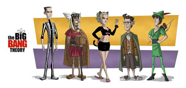 The Big Bang Theory como serie animada