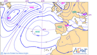 Inicialización del WRF a partir del HIRLAM de la AEMET