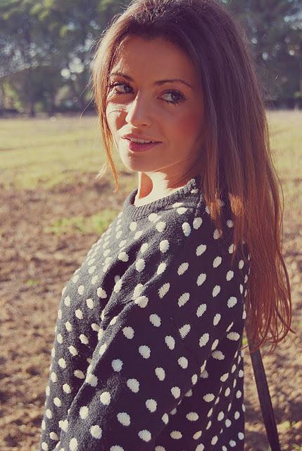 Polka Dots + Red Pants