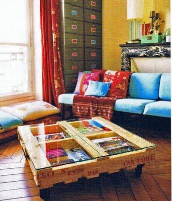 I LOVE DECO: Que hacer con un pallet ...