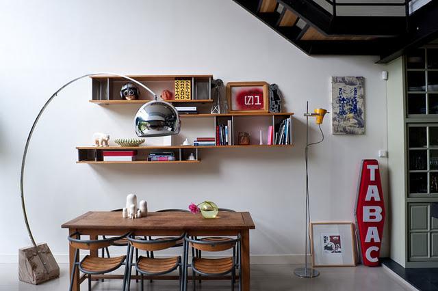 Un loft de estética neoyorquina en París