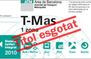 Campaña en Actuable para que el transporte público no aumente por encima del IPC T-mas-titol-esgotat