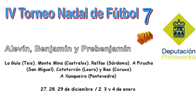 IV TORNEO NADAL DEPUTACIÓN DE PONTEVEDRA 2011/2012: INFORMACIÓN COMPLETA